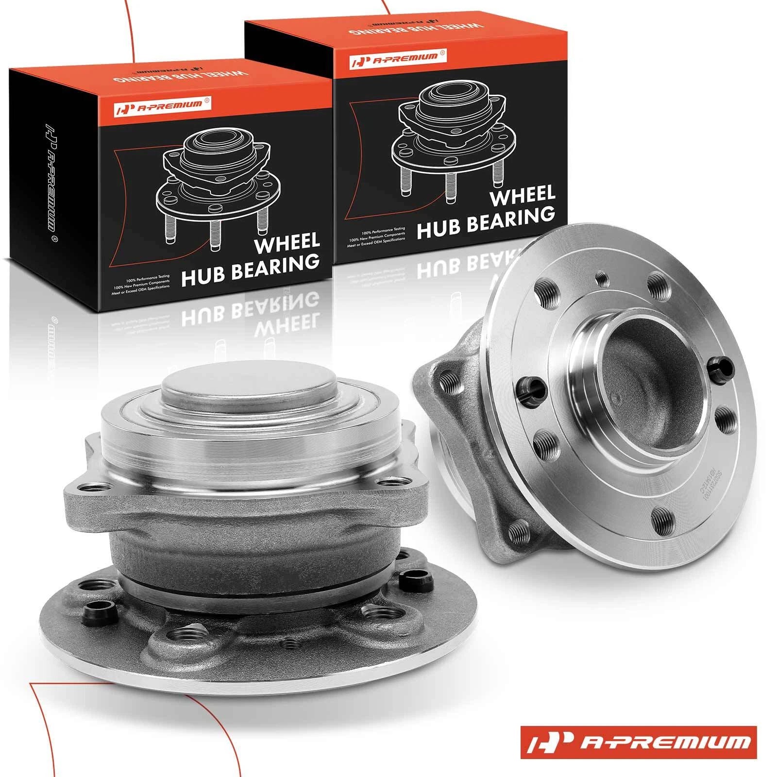 2X Front Wheel Hub & Bearing Assembly for Mercedes-Benz GLE350 (2016–2020)