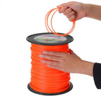 Trimmer Line Wire for Garden (1 Piece, 30m/50m, Nylon, Orange)