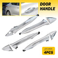 Set of 4 Exterior Outer Door Handles for Hyundai Elantra (2011–2016)