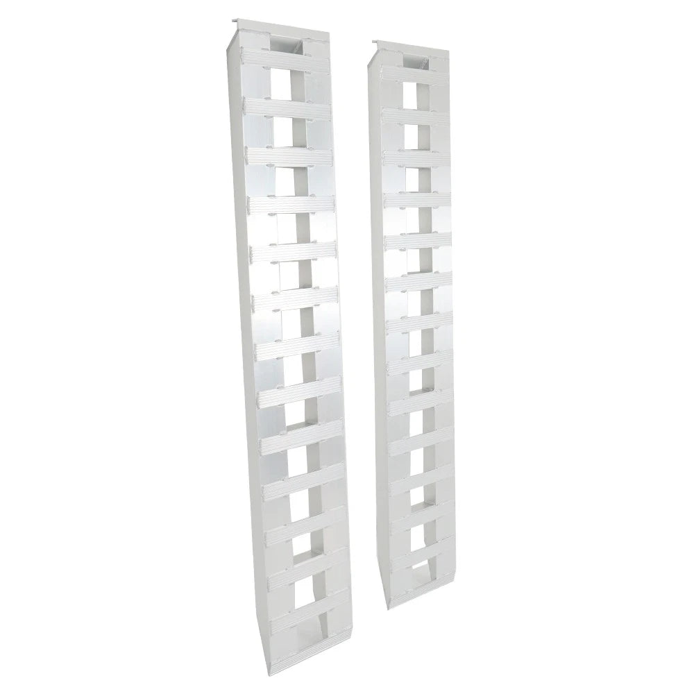 2Pcs Aluminum Trailer Ramps for Truck Car (80" x 15")