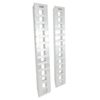 2Pcs Aluminum Trailer Ramps for Truck Car (80" x 15")