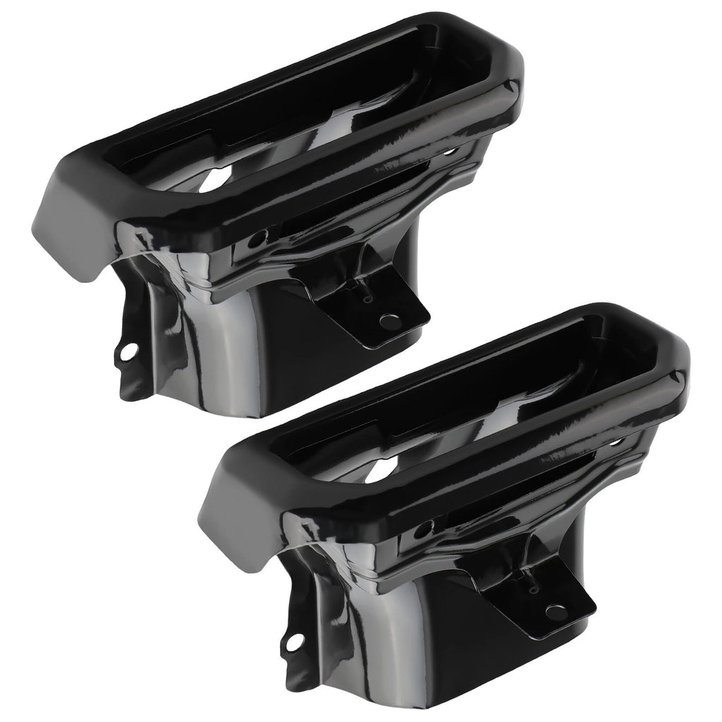 Exhaust Tips for GMC Sierra, Chevy Silverado 1500 (2019–2024) Gloss Black