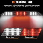 LED Third Brake Light for Ford F150 (2015–2018) Chrome Housing