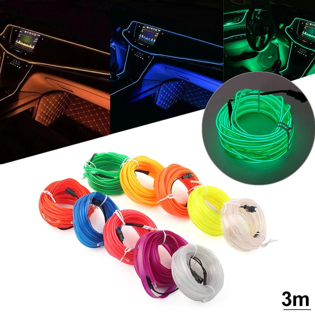 3M LED Interior Atmosphere Strip Lights for Car (Universal)