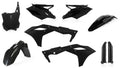Acerbis Full Plastic Kit Black for Kawasaki KX250F (2017)