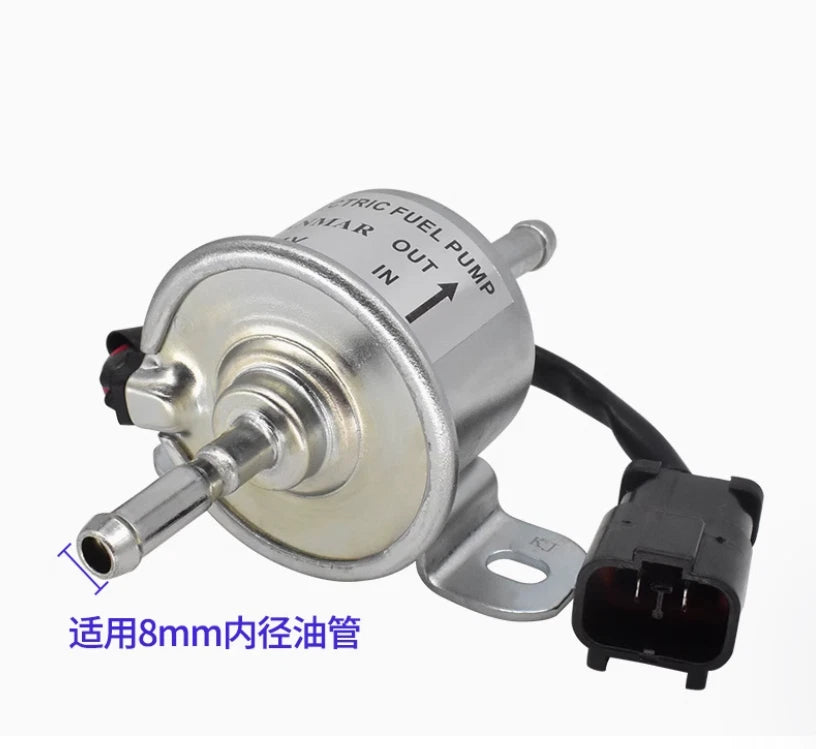 Fuel Pump for Yanmar, Doosan, Daewoo, Hyundai, Komatsu (12/24V)