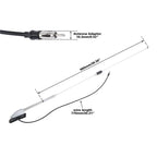Antenna Audio Covers for Honda Goldwing GL1800 (2001-2017) Chrome