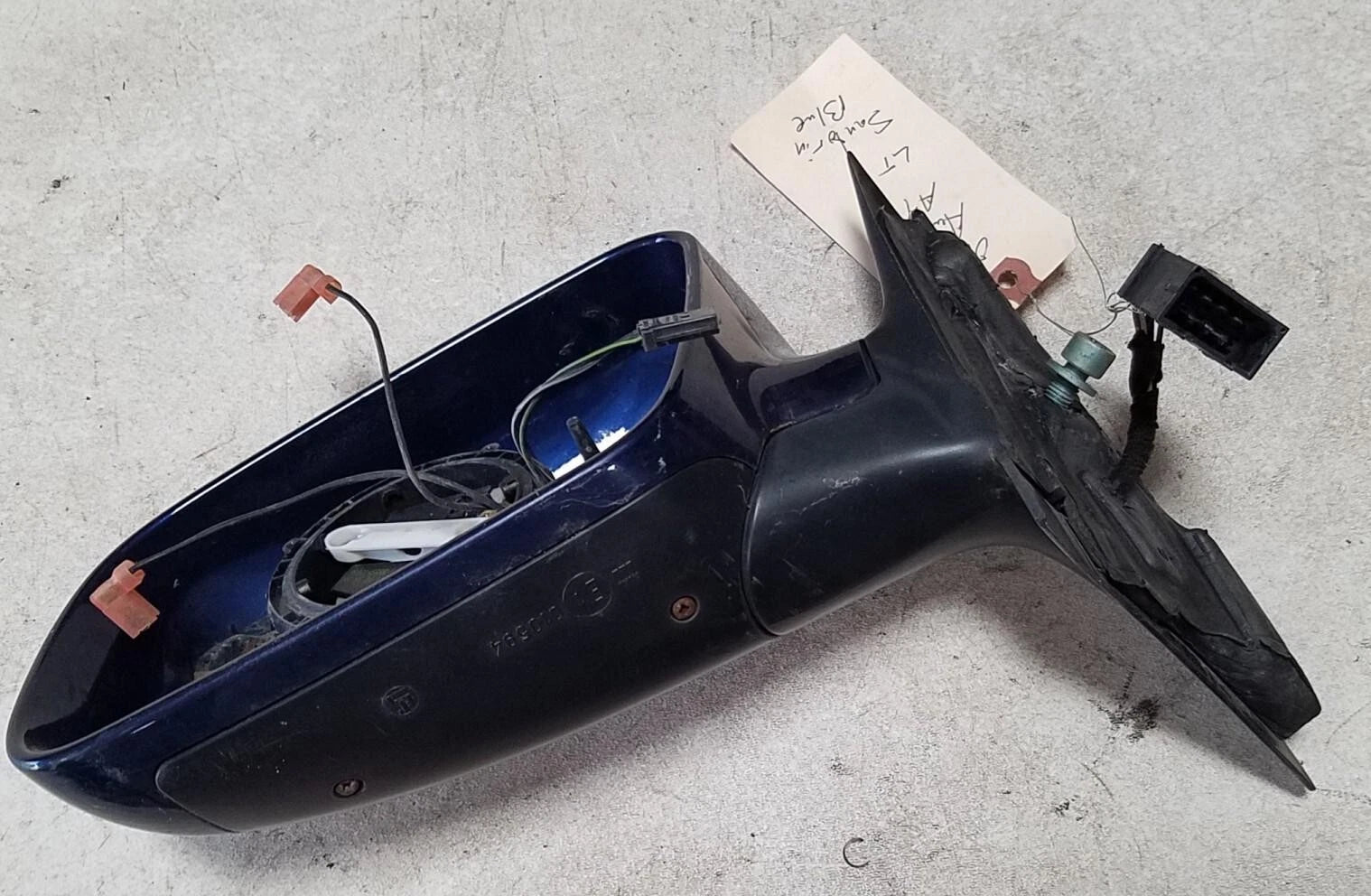 Driver Side Mirror Housing for Audi S4 (2000–2002) - Blue