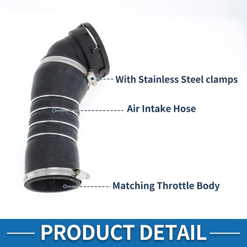 Engine Air Intake Hose with Clamps for BMW 5 Series Touring (2004–2010) No. 11618506079
