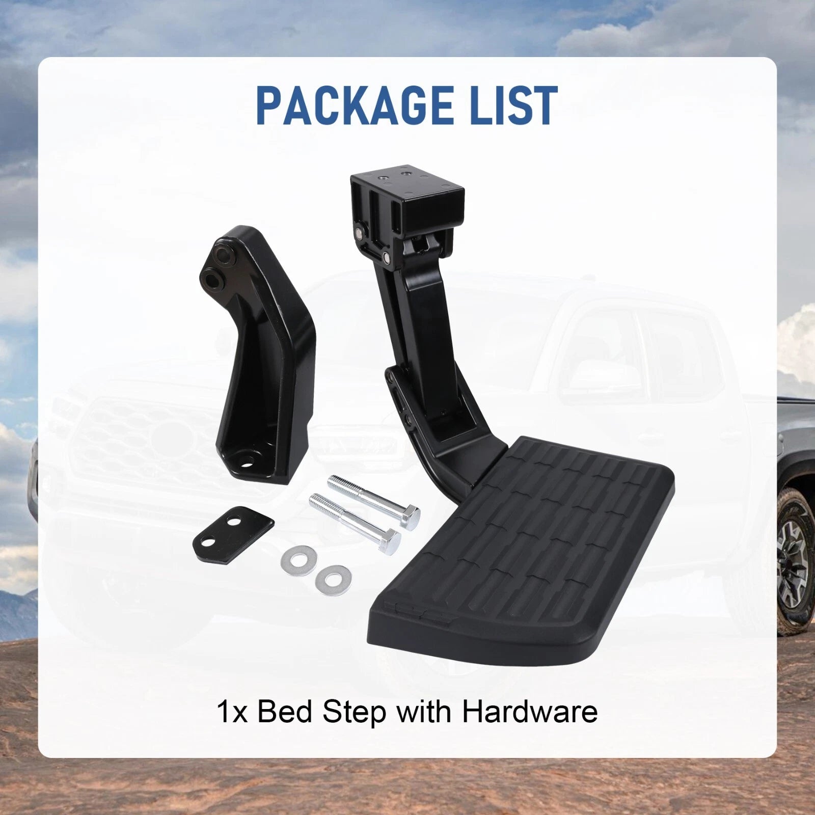 Rear Bed Step for Toyota Tacoma (2015–2022)