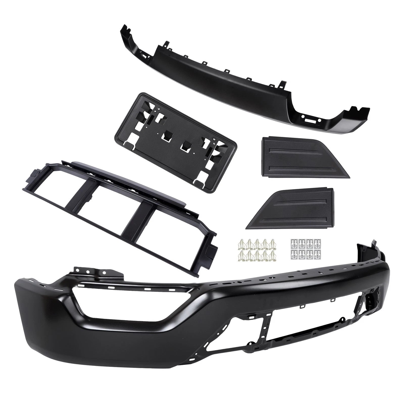 Front Bumper Face Bar Assembly for Ford F150 (2021–2023) 6pcs