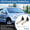 2X Front Outer Tie Rod End Links for Honda CR-V (2007–2011) No. 53540SWAA01