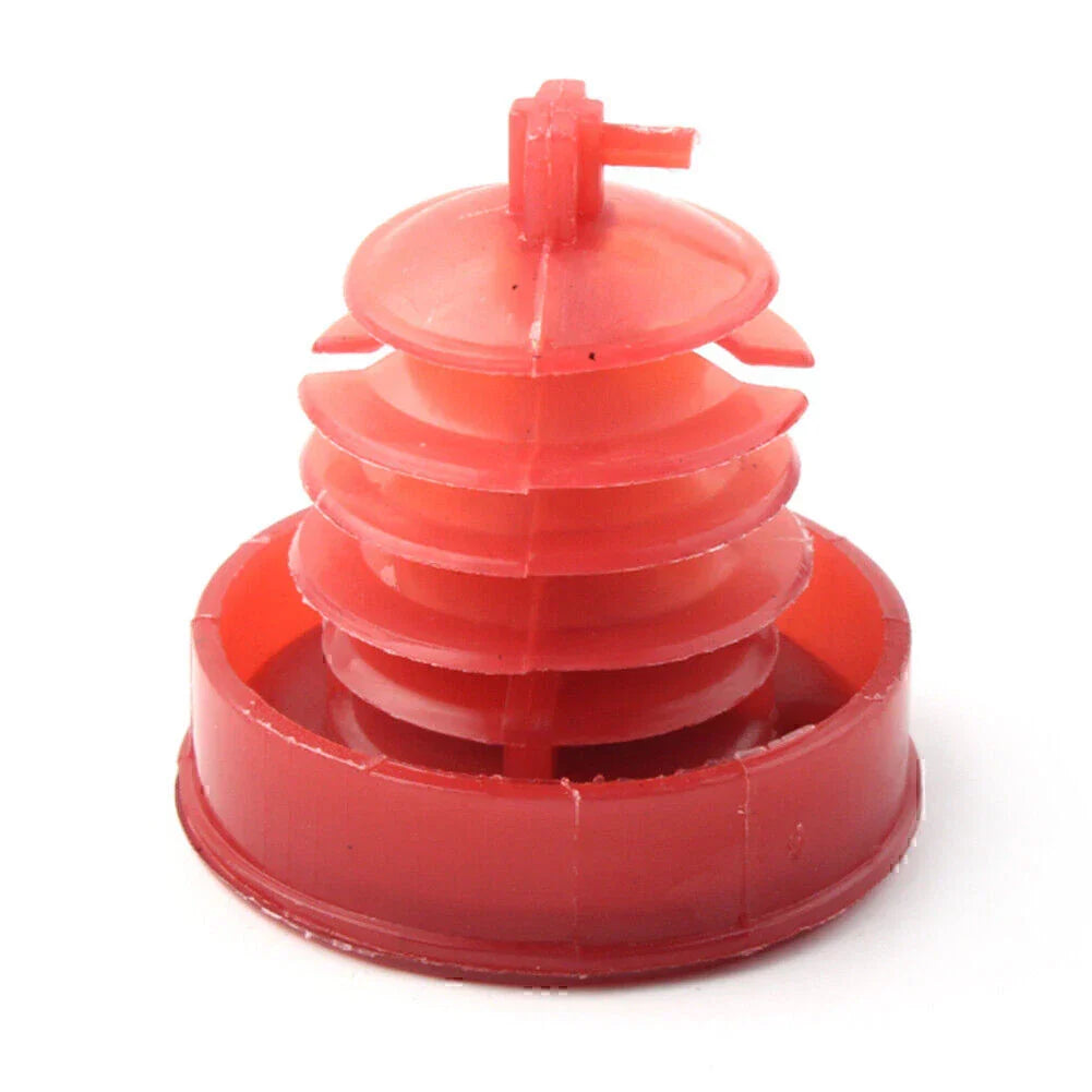 Red Plastic Power Steering Pump Reservoir Cap for Honda Acura