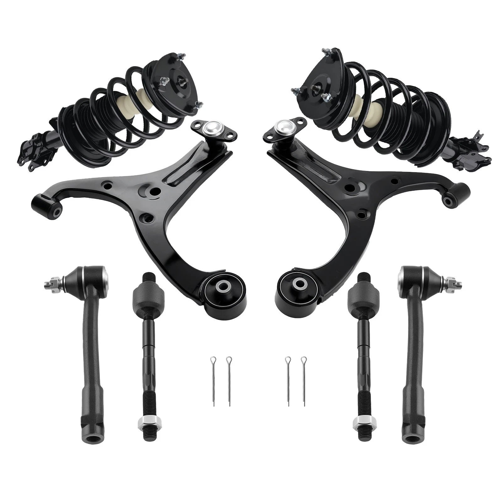 Front Strut w/Control Arm for Kia Rio, Hyundai Accent (2006–2011)