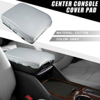 Center Console Cover Armrest Protector for Volkswagen Atlas (2018–2023) Gray