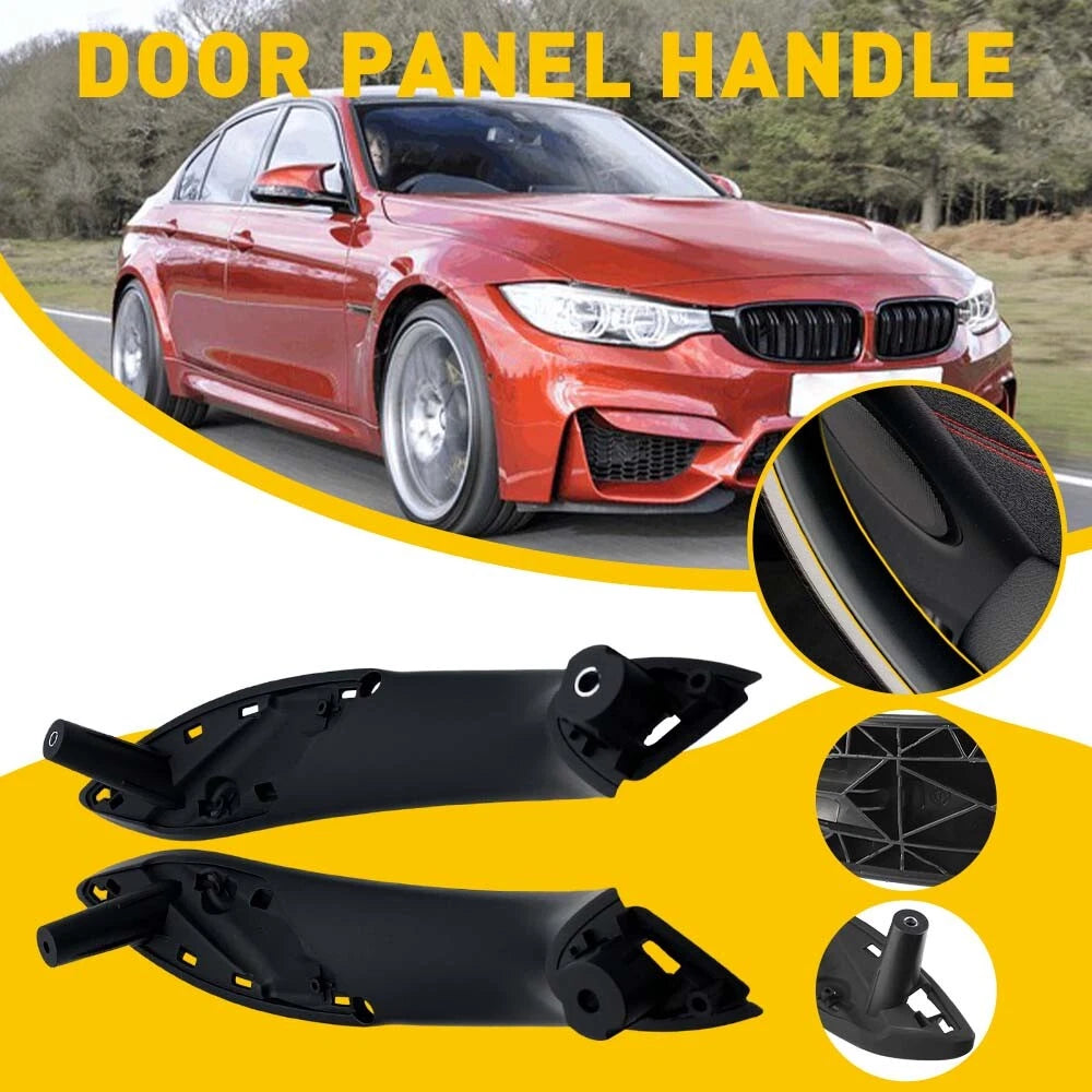 2X Front Door Handle Pull Armrest for BMW 428i 430i 435i 440i (YYYY–YYYY)