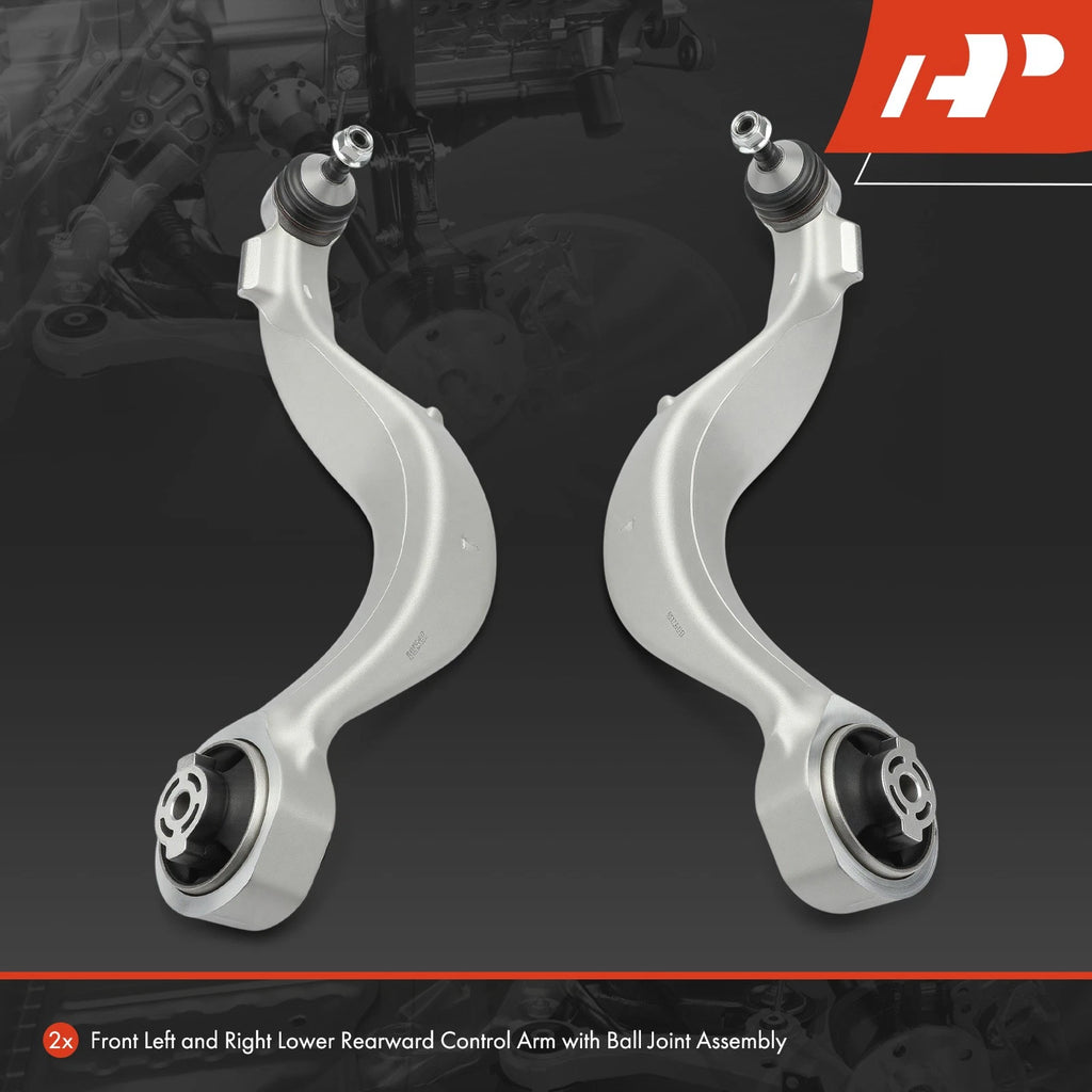 2X Front Lower Rearward Control Arm w/ Ball Joint for Jeep