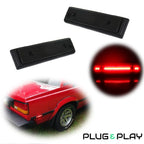 Smoked Lens Red LED Rear Side Marker Lamps for Toyota Celica (1986–1989)