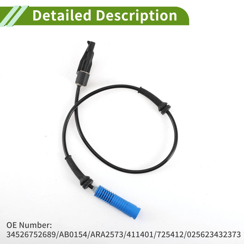ABS Wheel Speed Sensor No. 34526752689/AB0154 for BMW Z3 (2001–2002)