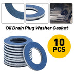 10X Oil Drain Plug Gaskets Washers for Toyota Lexus (2000–2023) 90430-C0005