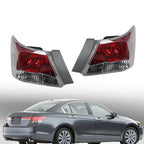 Set of 2 Tail Lights Assembly for Honda Accord Sedan (2008–2012)