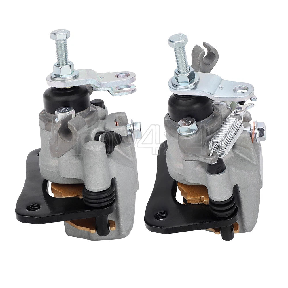 Rear Brake Calipers with Pads for Kawasaki Mule KAF1000 KAF820 (2015–2023)
