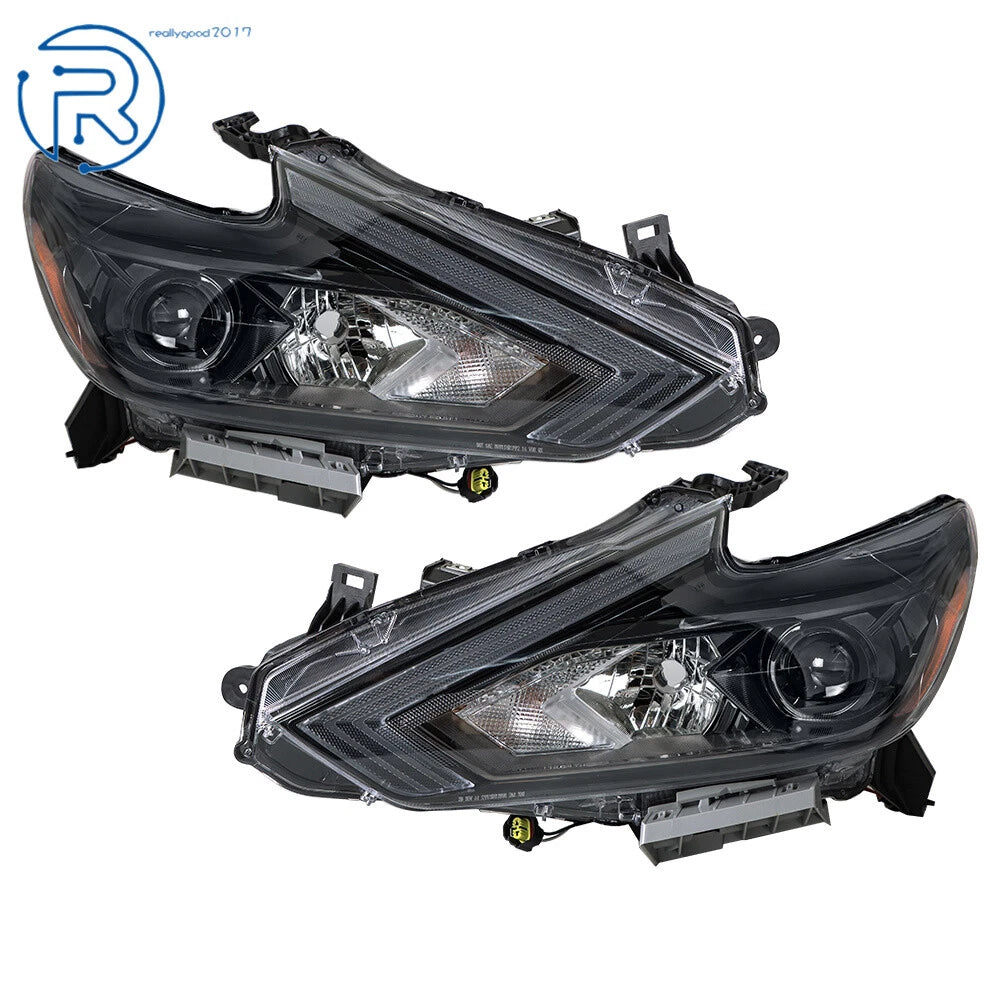 Halogen Headlights & Tail Lights Set for Nissan Altima (2016–2018)