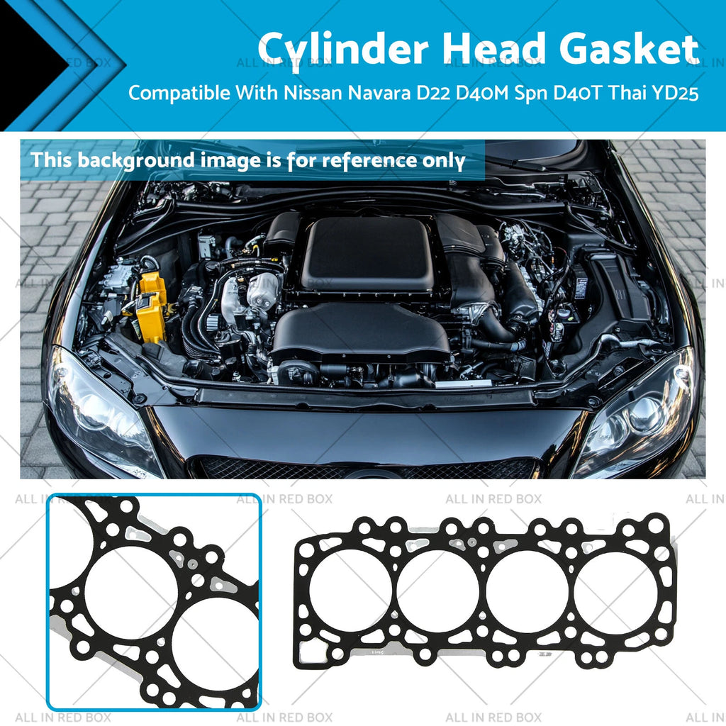 Cylinder Head Gasket for Nissan Navara D22 D40M YD25 (2001–2015) 0.975mm