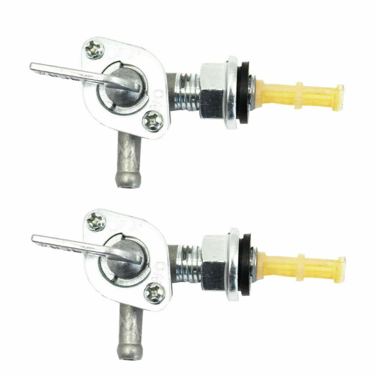 2X Petrol Fuel Tap Filter 10mm Thread for Pit Bike Tank Quad Generator