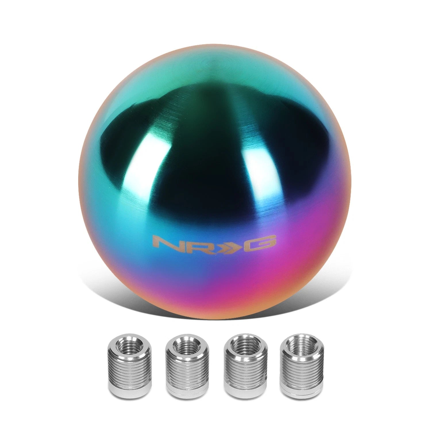 NRG SK-350MC Shift Knob for Universal Vehicles (43mm, Metal, Round Ball)