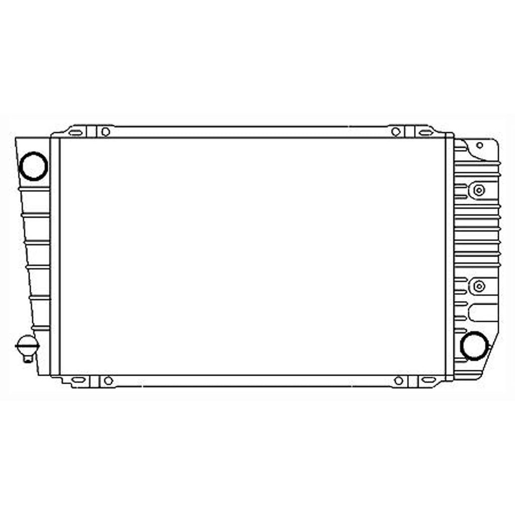 Replacement Radiator No Filler Neck (See compatibility Chart)