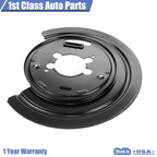 Pair of Rear Brake Dust Shields for Dodge Ram 1500 (2002-2007)