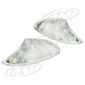 Clear Lens Front Turn Signal Indicators for BMW K1200S K1300S (2004-2016)