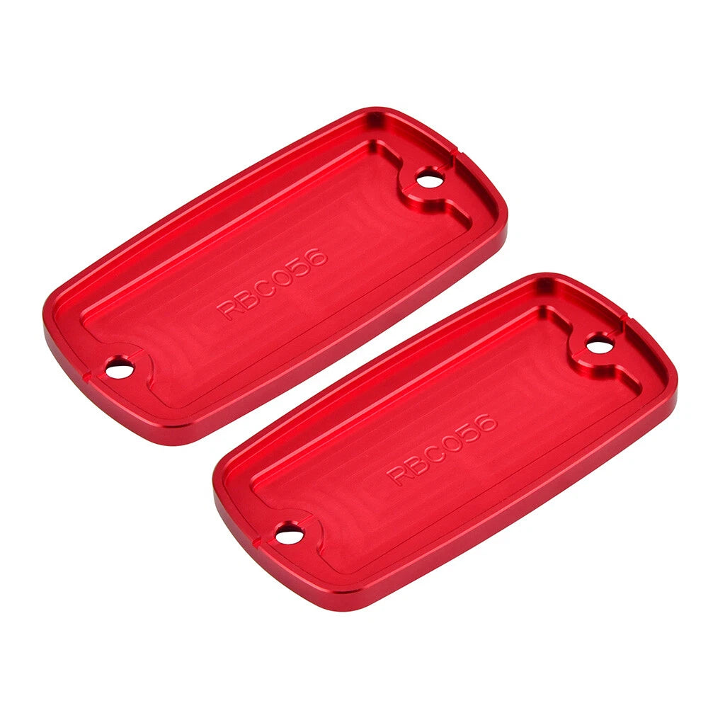 Set of 2 Front Brake & Clutch Master Cylinder Reservoir Caps for Honda CBR1000F (1987–1996)