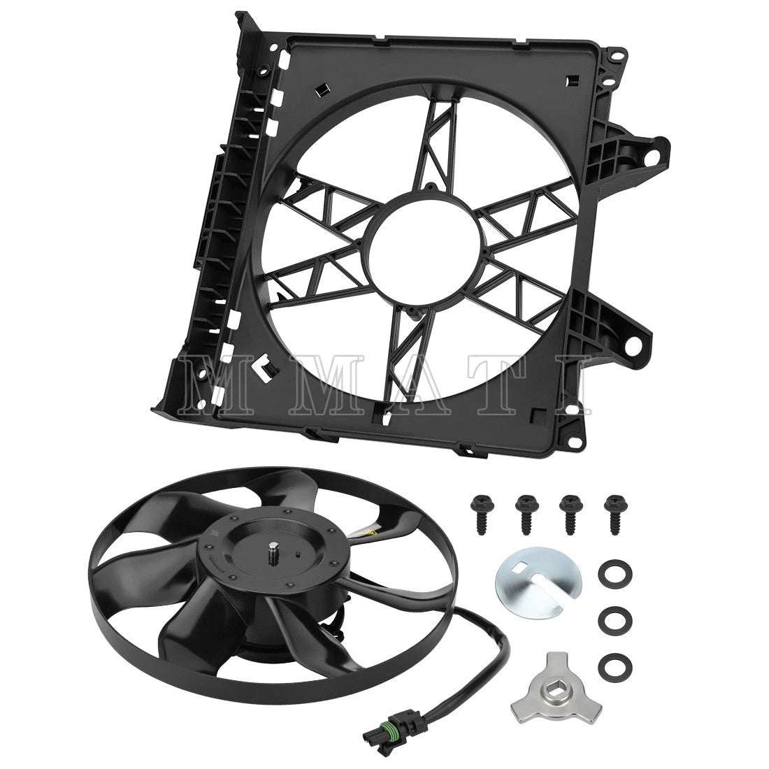 Cooling Radiator Fan Kit 709200564 for Can-Am Maverick 1000R Max (2013–2018)