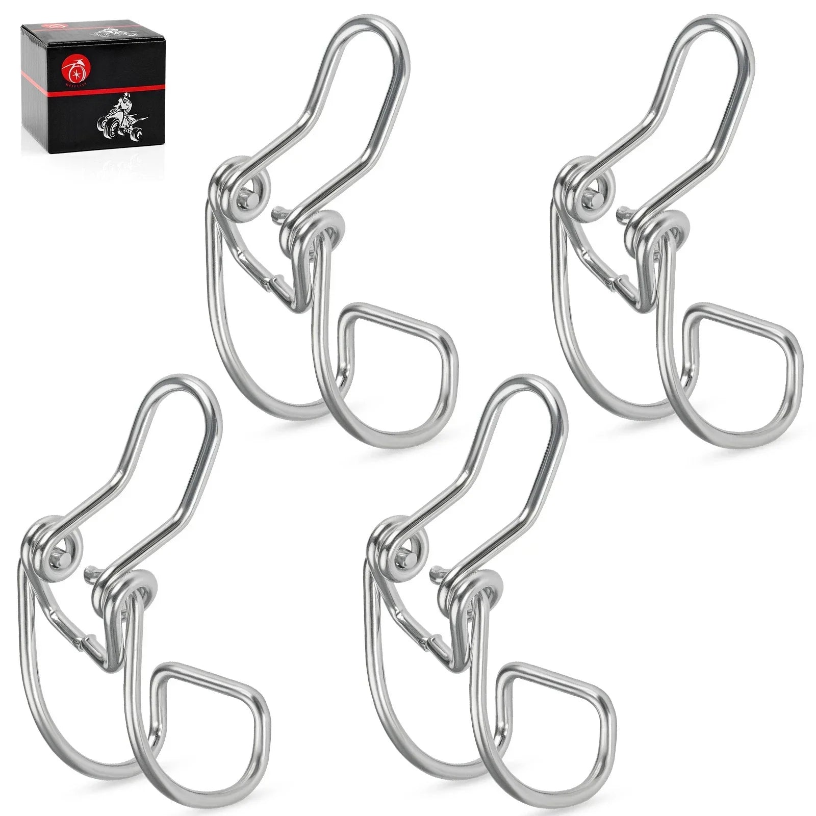 4x Air box Filter Clip for Polaris RZR Turbo 1000 XP 4 S (2014–2023)
