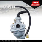 Carburetor Assembly for Honda NC50 Express (1977–1981)