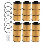Oil Filter Kit LF17800 for Detroit Diesel Western Star (6-Pack)