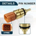 Coolant Temperature Sensor for Kia Sorento (1Pcs)