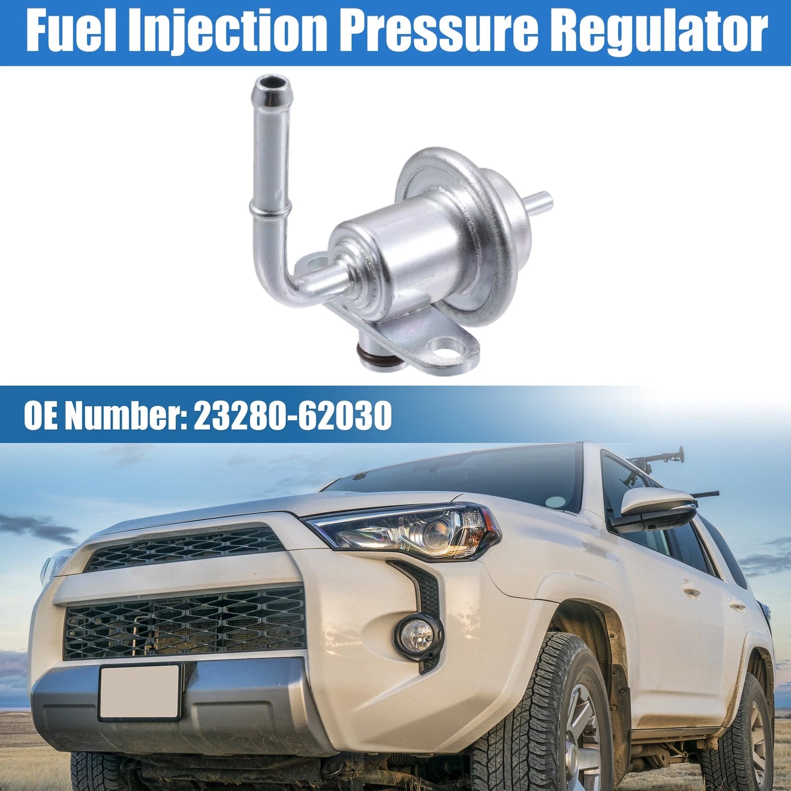 Fuel Injection Pressure Regulator for Toyota 4Runner Tacoma (No. 23280-62030)