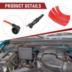 Set of 8 Spark Plug Wires for Ford Lincoln Mercury F-150 F250 V8 (1996–1999)