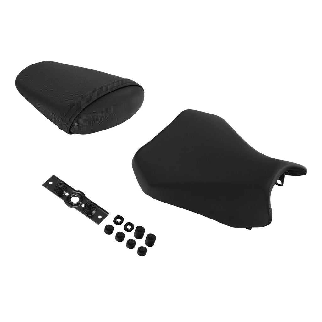 Rider Driver & Passenger Seats for Suzuki GSXR600 GSXR750 (2011–2025) 24 Black