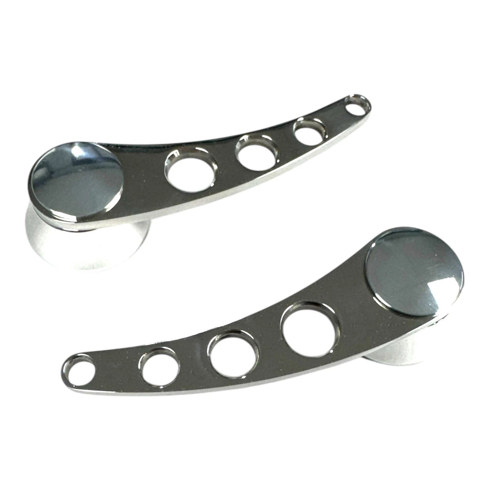 Polished Stainless Steel Door Handle Pair for Ford F 150 (2004–2014)