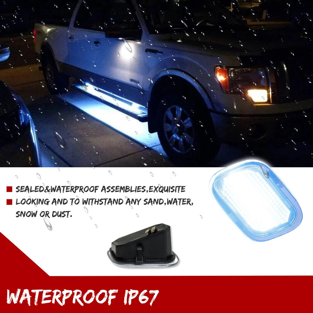 LED Side Mirror Puddle Lights for Ford F-Series (2017–Present)