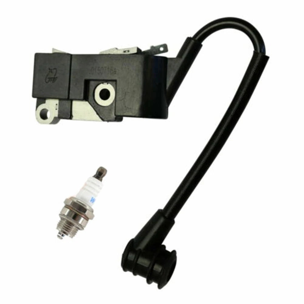 Ignition Coil for SX62 SX66 Chainsaw (62cc 66cc) - Exhaust Muffler & Gasket