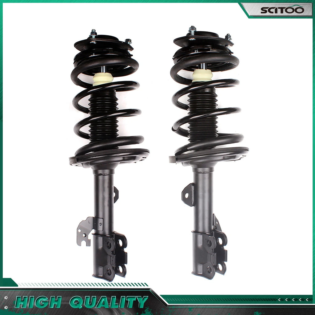 Front Struts w/ Coil Spring Assembly Sway Bars Kit for Toyota Camry (2007–2011)