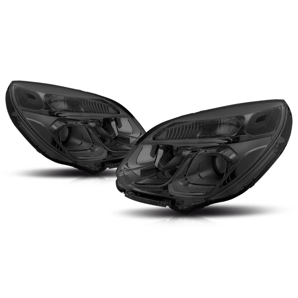 Projector Headlights for Chevy Equinox (2016–2017) w/Signal Lamp Clear Corner Smoked