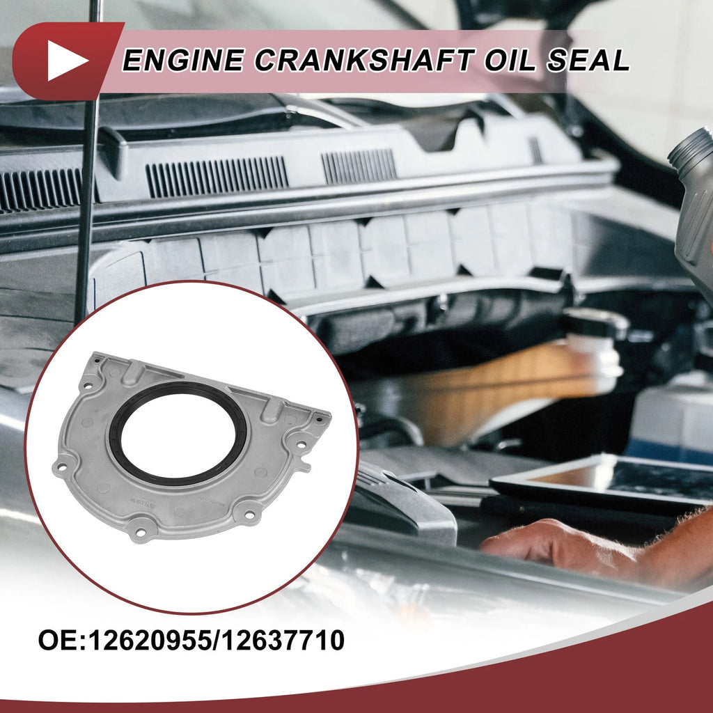1Pc Crankshaft Oil Seal with Flange for Cadillac Buick Chevy (No. 12620955)