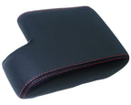 Center Console Armrest Cover for BMW E36 (1992–1999) Red Stitch