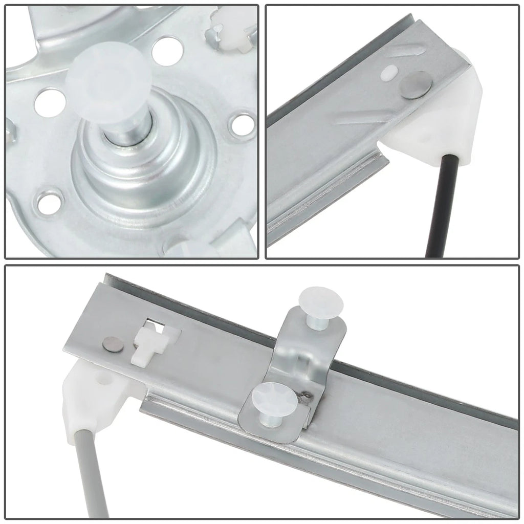 Window Regulator Assembly for Hyundai Accent Sedan (1995–1999) Front Left